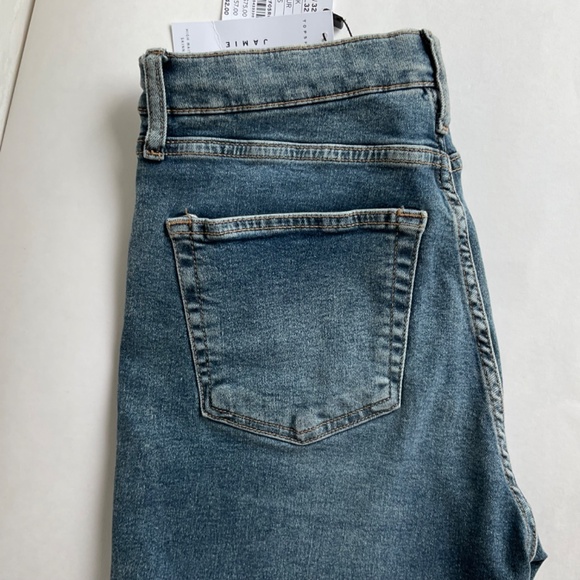 TOPSHOP Women’s Jamie High Rise Skinny Jeans Stretch Blue Mid Wash Size* W… - Picture 5 of 13